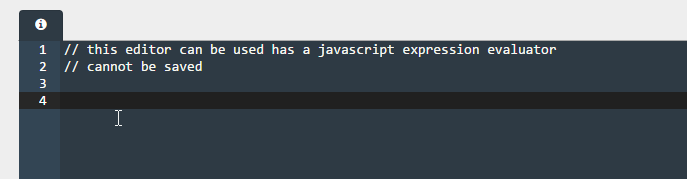 Javascript console